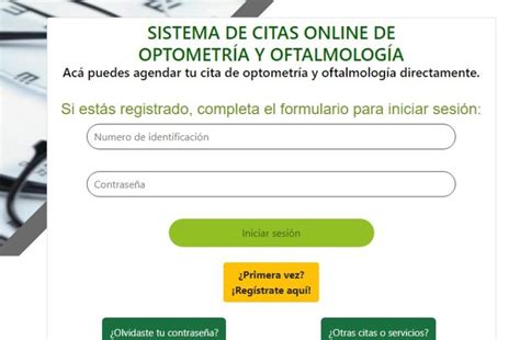 cita de optometria salud total|Cómo agendar citas en Univer Ópticas Salud Total